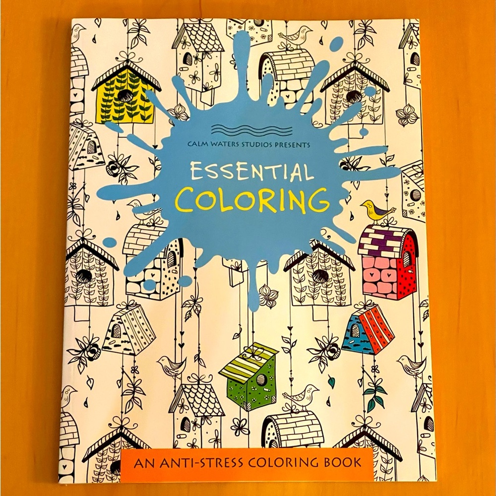 NWOT - CALM WATERS STUDIO ESSENTIAL COLORING BOOK